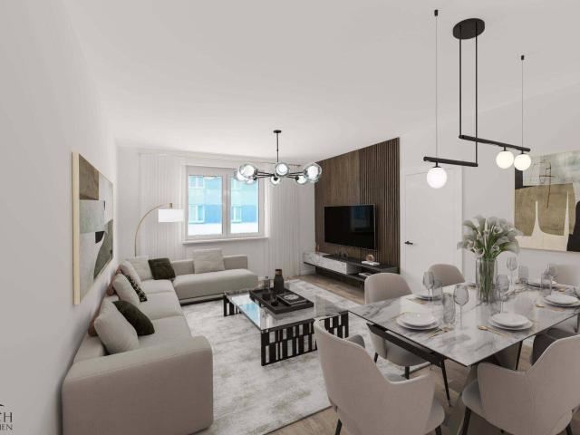 Frisch renovierte 3 Zimmer Wohnung mit sonniger Loggia