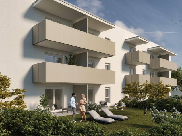 2 MONATE MIETFREI! Moderne Gartenwohnung in Hofkirchen: Erstbezug, Terrasse, Stellplatz nur 381,64 €