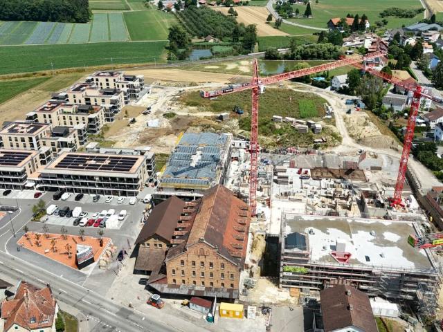 Moderne Gewerbe & Praxisflächen an attraktiver Frequenzlage im Ziegelei Quartier Berg TG