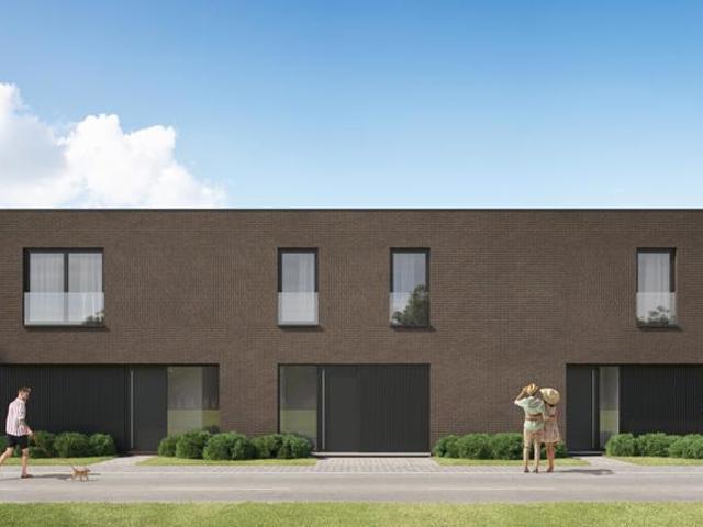 Moderne, halfopen woning