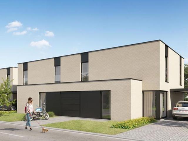 Moderne, halfopen woning