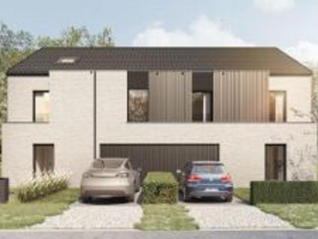 Moderne, halfopen woning