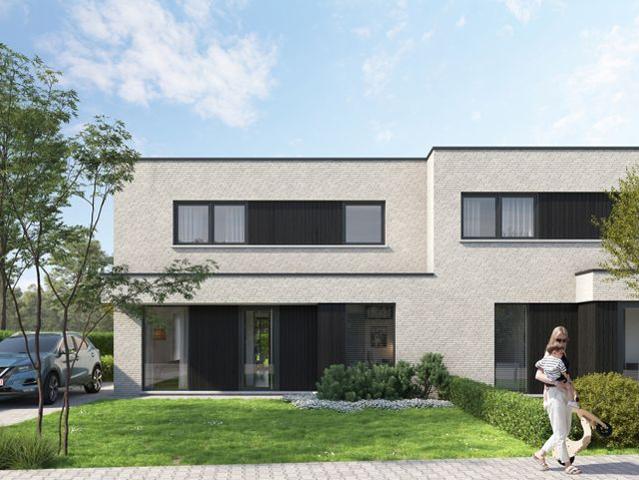 Moderne, halfopen woning