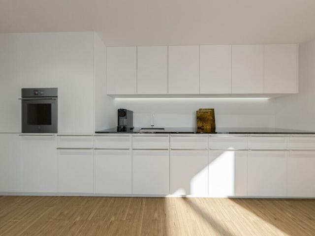 Moderne, helle Wohnung mit grossem Balkon für Kleinfamilien, Nähe Tram | dreamo. Ch