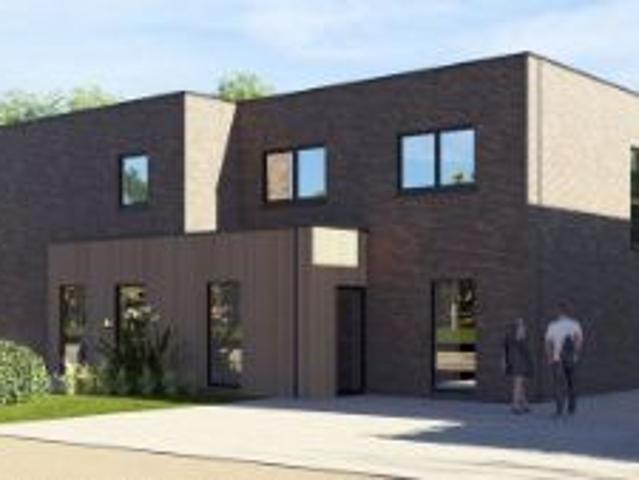 Moderne lage energiewoning met 3slks en ruime tuin