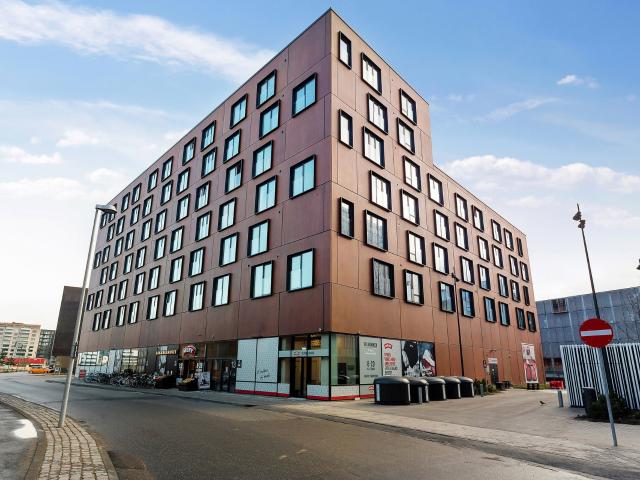 Moderne lejligheder ved havnen i Aalborg