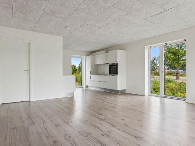 Moderne rækkehus med 4 værelser i naturskønt område i Holstebro