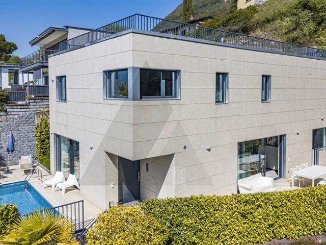 MODERNE VILLA IN DOMINANTER LAGE IN LUGANO
