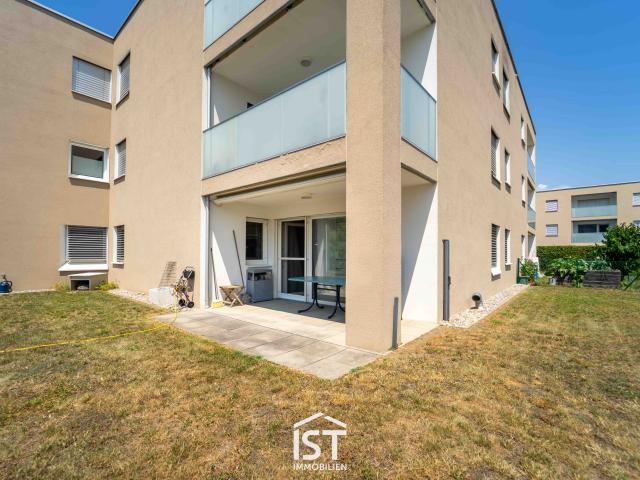 Moderne, vollständig möblierte 3 Zimmer Gartenwohnung