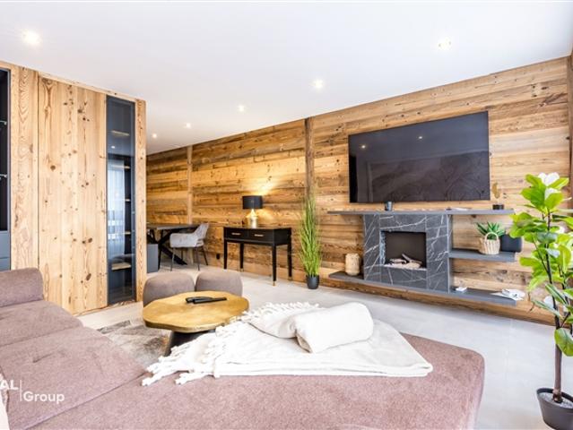 Moderne Wohnung mit alpinem Ambiente