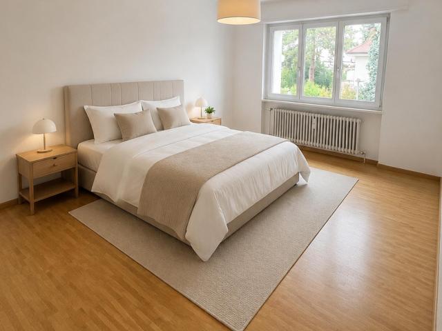 Moderne Wohnung mit Balkon