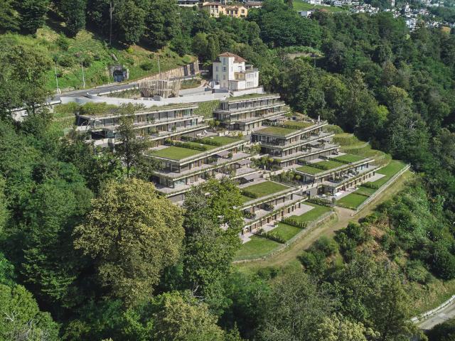 Moderne Wohnung mit großer Terrasse und Garten