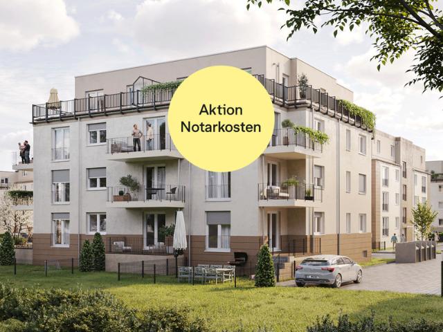 Moderne Wohnung mit umlaufender Dachterrasse