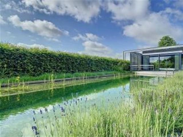 Moderne woning, 3 slpks, zwemvijver, poolhouse,11a 57ca