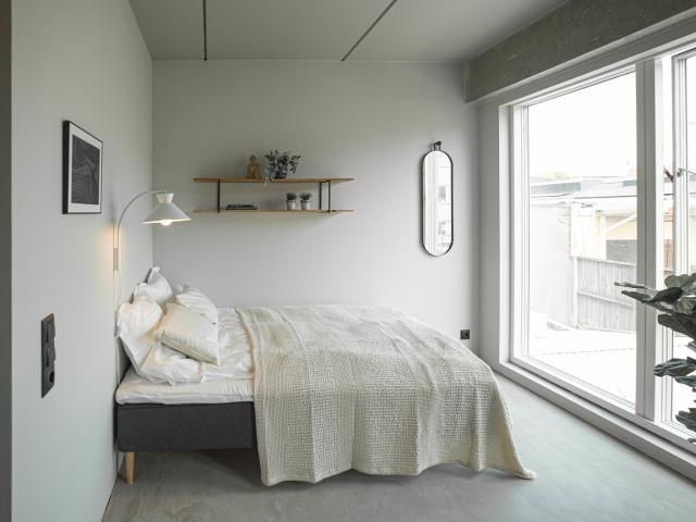 Moderne 1 værelses boliger med fælles tagterrasse