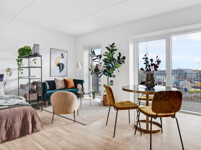 Moderne 1 værelses lejlighed, 44 m² i Skovlunde