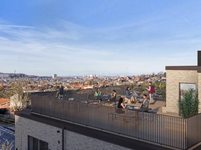 Moderne 2 værelses med stor terrasse og luksus detaljer