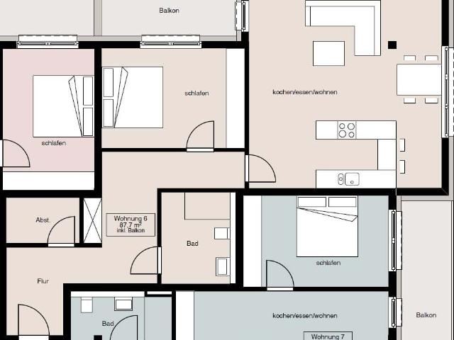 Moderne 2 Zimmer Etagenwohnung in Schlitz Wohnung 1.6