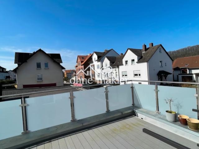 moderne 2 Zimmer Wohnung mit Balkon im 1. OG in Kaufungen