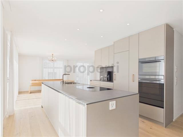 Moderne 3.5 Zimmer Möblierte Wohnung mit 2 Balkonen, mit See und Bergsicht in Pfäffikon ZH