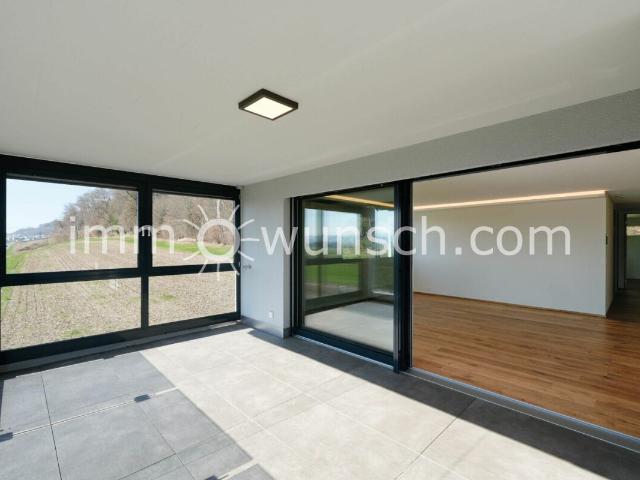 Moderne 3½ Zi. Wg Teil verglaster Balkon, herrliche Fernsicht