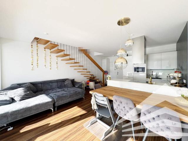 Moderne 3 Zimmer Maisonette Wohnung mit Balkon im Zentrum von Marchtrenk