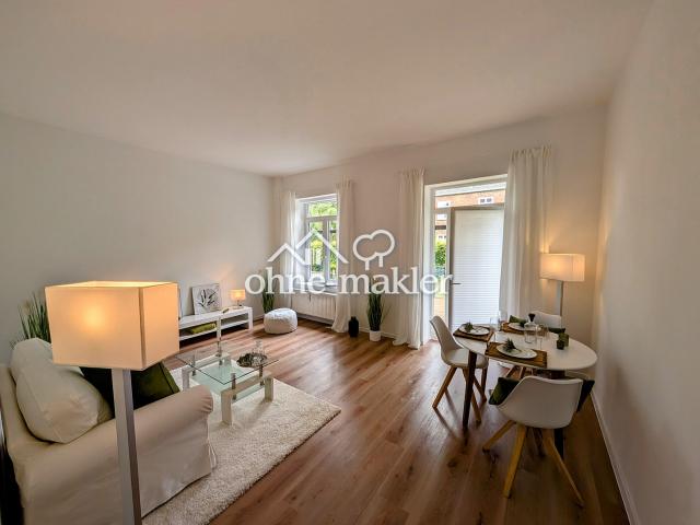 Moderne 3 Zimmer Wohnung in Stade Ottenbeck mit Balkon, Garten & Einbauküche PROVISIONSFREI
