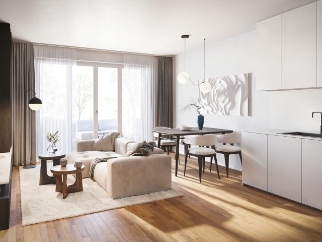 Moderne 3 Zimmer Wohnung mit Terrasse und Luxus Ausstattung in ruhiger Lage
