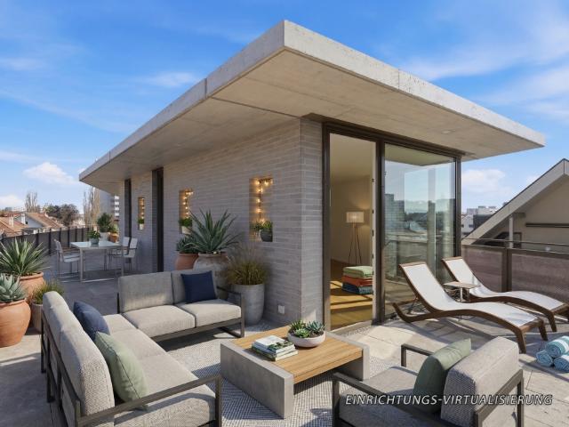 Moderne 4.5 Z' Attika Maisonettewohnung Neubau
