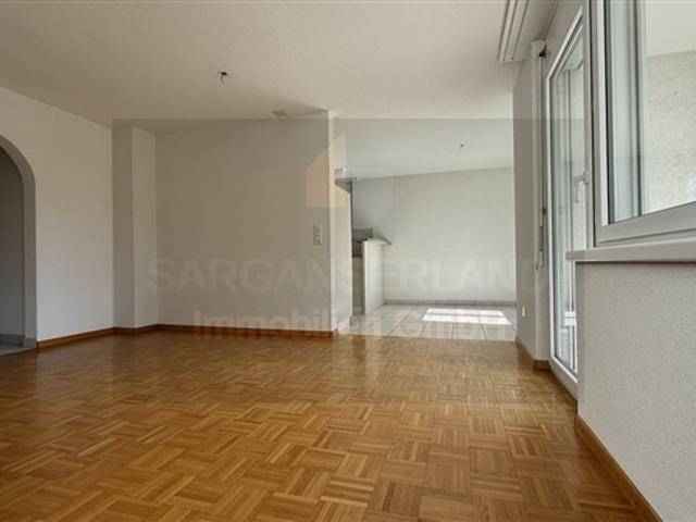 moderne 4.5 Zimmerwohnung mit 104 m2 Netto Wohnfläche in Bad Ragaz