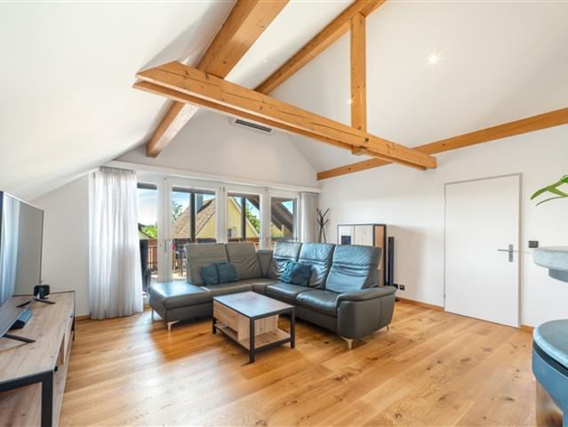 moderne 4.5 Zimmer Dachwohnung mit grosser Terrasse
