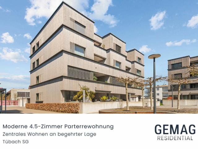 Moderne 4.5 Zimmer Parterrewohnung Zentrales Wohnen an begehrter Lage