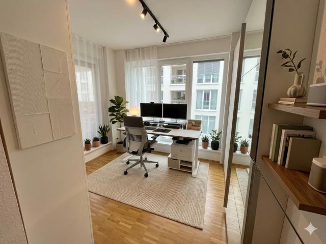 Moderne 4‑Zimmer‑Wohnung mit Loggia & Parkblick