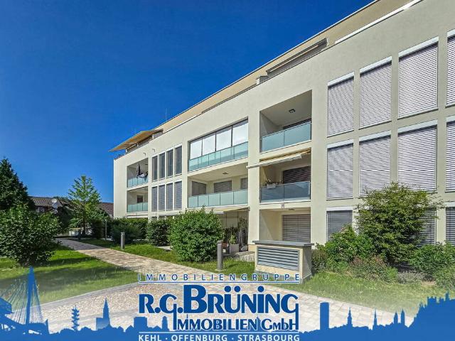Moderne 4 Zimmerwohnung mit Loggia in Kehl Stadt