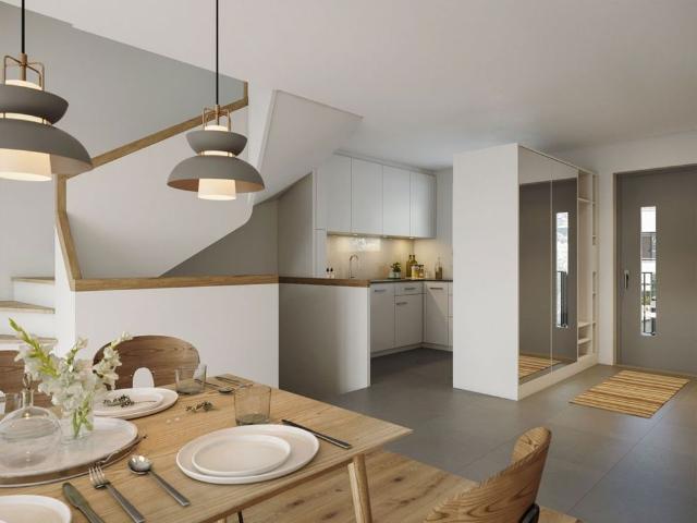 Moderne 5.5 Zimmer Reihenhäuser mit Garten in Ettingen Erstbezug