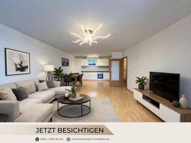 Moderne 84m² Eigentumswohnung im Neubau Standard mit großem Balkon & Tiefgarage opt. in Wetzelsdorf