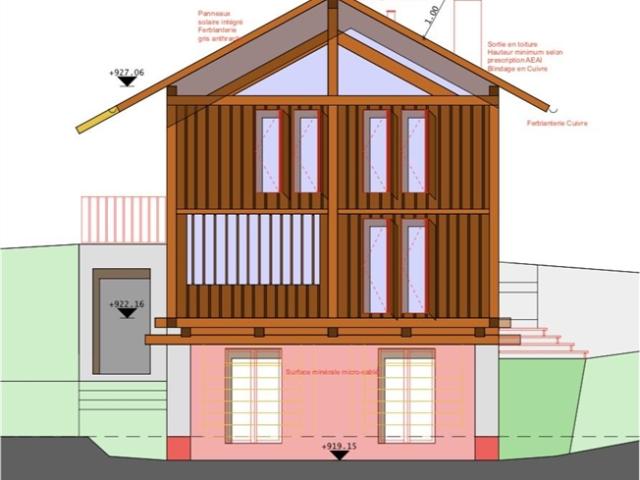 Modernes 4,5 Zimmer Haus mit Architektenprojekt im Herzen des alten Dorfes Vex