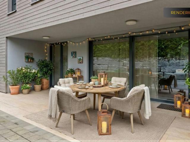 Modernes 6 Zimmer Doppeleinfamilienhaus mit Garten in Hausen am Albis