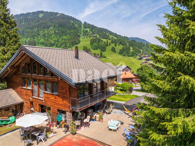 Modernes und geräumiges Chalet mit 3 Wohnungen zum Verkauf in Morgins
