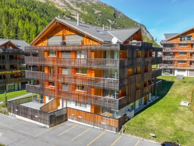 Modernes Alpen Retreat im Saastal stilvolle 2.5 Zimmer Ferienwohnung in Saas Grund