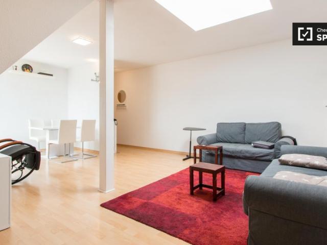Modernes Apartment mit 1 Schlafzimmer in Friedrichshain, Berlin