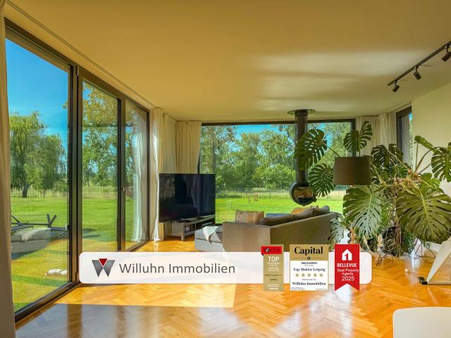 Modernes Architektenhaus | Riesiger Garten | Ebenerdig & lichtdurchflutet | Hochwertige Materialien