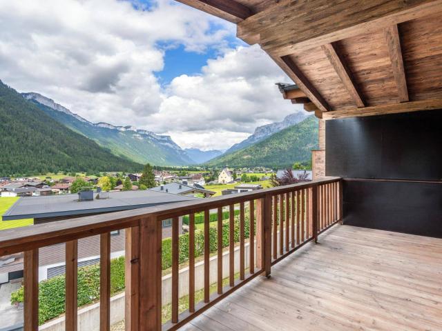 Modernes Chalet in Skiliftnähe mit Blick über Waidring