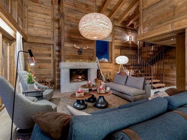 Modernes Chalet mit atemberaubendem Bergblick
