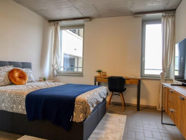 Modernes Coliving im lebhaften Schlieren