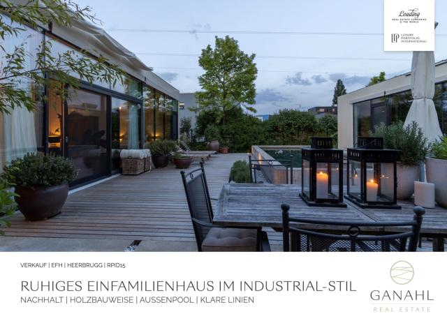 Modernes Einfamilienhaus in nachhaltiger Holzelementbauweise