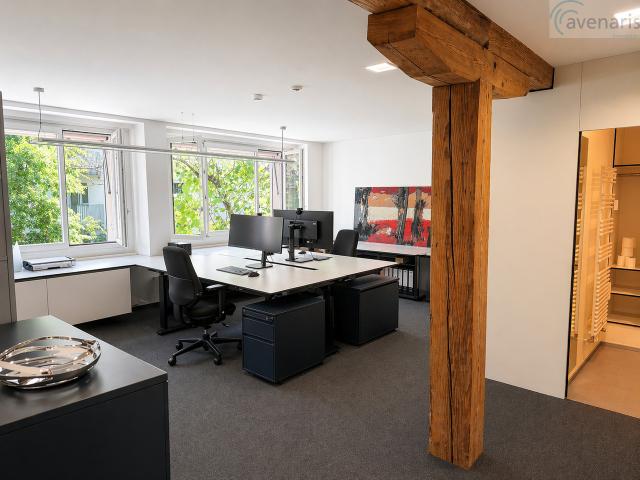 Modernes Privatbüro mit umfassender Rundum Infrastruktur