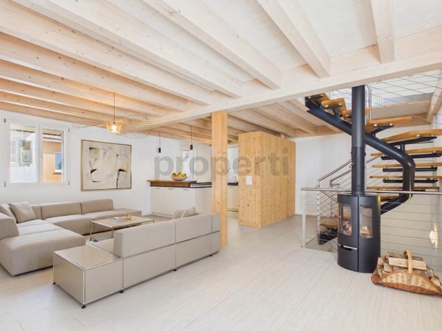 Moderner Loft Stil, sonnige Lage und naturnahes Wohngefühl