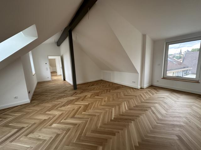Modernisierte Altbauwohnung in direkter Mainnäexklusives Wohnen über zwei Etagen mit Dachterrasse Aurelion Immobilien Aschaffenburg