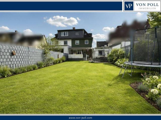 Modernisierte DHH mit 4 Schlafzimmern, schönem Garten & viel Platz in Duisburg Huckingen